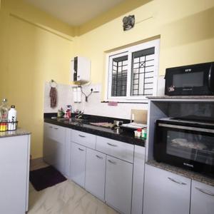 Kitchen Image of 660 Sq.ft 1 BHK Apartment / Flat for sale in New Town Kolkata for Rs. 4500000