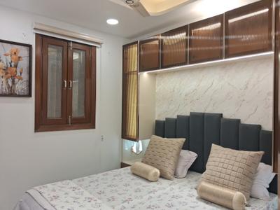 Bedroom Image of 600 Sq.ft 2 BHK Builder Floor for rent in Dwarka Mor New Delhi for Rs. 22000
