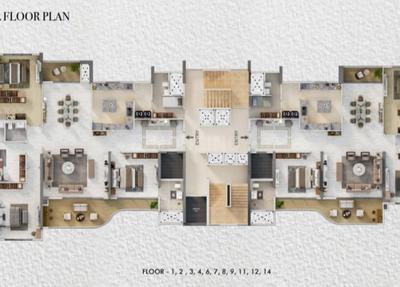 Image of 3592 Sq.ft 4.5 BHK Apartment / Flat for sale in Bavdhan, Pune for Rs. 37400000