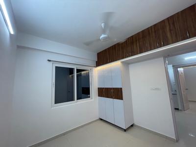 Bedroom Image of 662 Sq.ft 2 BHK Apartment / Flat for rent in Urbanrise Revolution One, Padur Chennai for Rs. 24000