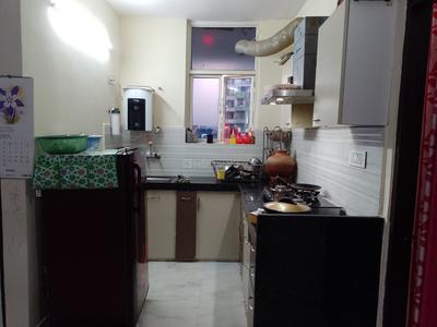 Kitchen Image of 950 Sq.ft 3 BHK Apartment / Flat for sale in Jagatpura Jaipur for Rs. 3500000