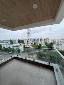 Balcony Image of 2500 Sq.ft 3 BHK Apartment / Flat for rent in Praneeth KKRs Pranav Jaitra, Hyder Nagar Hyderabad for Rs. 50000