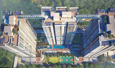 Image of 1755 Sq.ft 3 BHK Apartment / Flat for sale in Brigade Altius, Sholinganallur, Chennai for Rs. 23500000