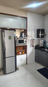 Kitchen Image of 1500 Sq.ft 3 BHK Apartment / Flat for rent in Rane Nagar Nashik for Rs. 36000
