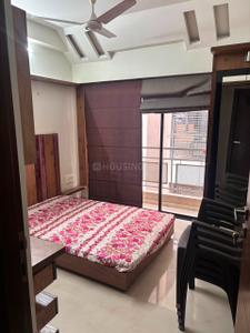 Bedroom Image of 856 Sq.ft 3 BHK Apartment / Flat for rent in Memnagar Ahmedabad for Rs. 36000