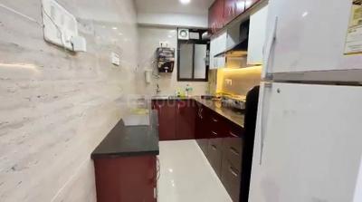 Kitchen Image of 670 Sq.ft 1 BHK Apartment / Flat for rent in Space Park II, Mahalakshmi Nagar Indore for Rs. 21000