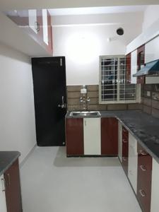 Kitchen Image of 1200 Sq.ft 3 BHK Builder Floor for rent in Bawadiya Kalan Bhopal for Rs. 15000