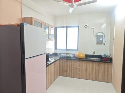 Kitchen Image of 1100 Sq.ft 2 BHK Apartment / Flat for rent in Govind Nagar Nashik for Rs. 25000
