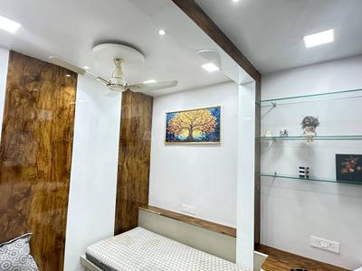 Bedroom Image of 1050 Sq.ft 1 BHK Apartment / Flat for rent in Shah Shamiyana Park, Umraj Bharuch for Rs. 12500