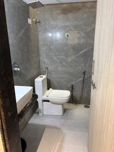Bathroom Image of 400 Sq.ft 1 RK Independent House for rent in Sukhliya Indore for Rs. 14000