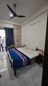 Bedroom Image of 350 Sq.ft 1 RK Builder Floor for rent in Sector 122 Noida for Rs. 17000
