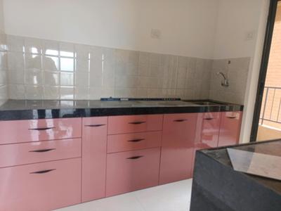 Kitchen Image of 1000 Sq.ft 2 BHK Apartment / Flat for rent in Joyville Hadapsar Annexe Phase 8, Shewalewadi Pune for Rs. 24000