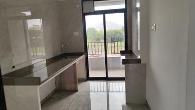 Kitchen Image of 1090 Sq.ft 2 BHK Apartment / Flat for sale in Shilphata Thane for Rs. 6250000
