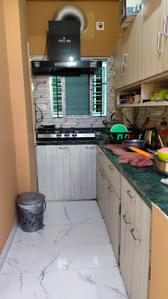 Kitchen Image of 930 Sq.ft 2 BHK Apartment / Flat for sale in Keshtopur Kolkata for Rs. 3600000