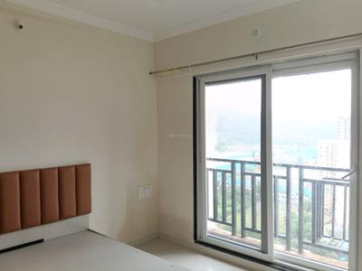 Bedroom Image of 450 Sq.ft 1 BHK Apartment / Flat for rent in Raunak Bliss, Kasarvadavali Thane for Rs. 26000