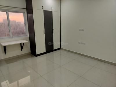 Bedroom Image of 2048 Sq.ft 3 BHK Apartment / Flat for rent in Prestige Tranquil, Kokapet Hyderabad for Rs. 71000