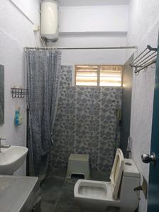 Common Bathroom Image of 1400 Sq.ft 3 BHK Apartment / Flat for rent in Banjara Hills Hyderabad for Rs. 42000