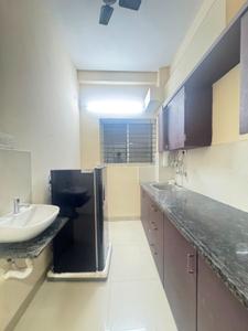 Kitchen Image of 900 Sq.ft 2 BHK Builder Floor for rent in Vijay Nagar Indore for Rs. 27000