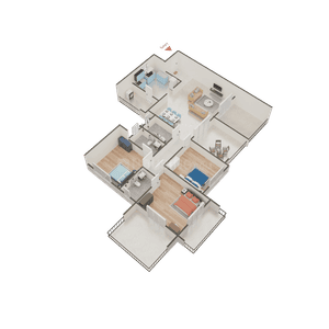 Image of 2496 Sq.ft 3 BHK Apartment / Flat for sale in Kolte Patil 24K Sereno, Baner, Pune for Rs. 30000000