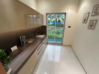 Kitchen Image of 1043 Sq.ft 2 BHK Apartment / Flat for sale in Alpinepeak Seasons, Naigaon East Naigaon for Rs. 5300000