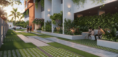 Image of 1043 Sq.ft 2 BHK Apartment / Flat for sale in Kohinoor West View Reserve II, Tathawade, Pune for Rs. 8500000