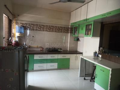 Kitchen Image of 1256 Sq.ft 2.5 BHK Apartment / Flat for rent in Ghatlodiya Ahmedabad for Rs. 26000