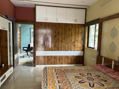 Bedroom Image of 3200 Sq.ft 4 BHK Villa for rent in Goyal Green Park, Shantipura Ahmedabad for Rs. 65000