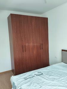 Bedroom Image of 975 Sq.ft 1.5 BHK Apartment / Flat for rent in Godrej Golf Link, Jaypee Greens Greater Noida for Rs. 40000