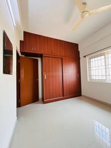 Bedroom Image of 1200 Sq.ft 2 BHK Apartment / Flat for rent in Hebbal Kempapura Bengaluru for Rs. 30000