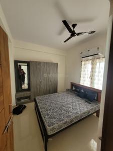 Bedroom Image of 750 Sq.ft 1 BHK Apartment / Flat for rent in Gachibowli Hyderabad for Rs. 28000