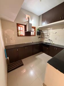 Kitchen Image of 1400 Sq.ft 3 BHK Builder Floor for rent in Gokulam Mysore for Rs. 30000