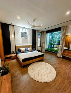 Bedroom Image of 1600 Sq.ft 4 BHK Independent House for rent in Narayan Shrusti Duplex, Sherpura Bharuch for Rs. 21000