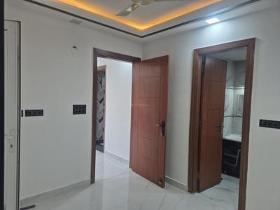 Bedroom Image of 900 Sq.ft 2 BHK Builder Floor for rent in Chhattarpur New Delhi for Rs. 20100