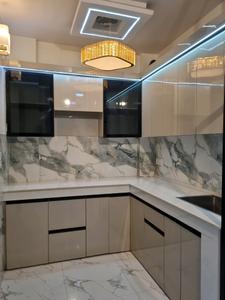 Kitchen Image of 900 Sq.ft 3 BHK Apartment / Flat for sale in Dwarka Mor New Delhi for Rs. 6000000