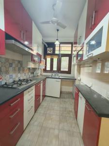 Kitchen Image of 1600 Sq.ft 3 BHK Builder Floor for sale in Swaraj Homes RWA Chittaranjan Park Block I, Chittaranjan Park New Delhi for Rs. 45000000