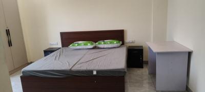 Bedroom Image of 500 Sq.ft 1 RK Builder Floor for rent in Sector 47 Gurgaon for Rs. 23500