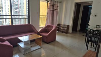 Living Room Image of 688 Sq.ft 1 BHK Apartment / Flat for rent in Shapoorji Pallonji Joyville Hinjawadi, Hinjawadi Pune for Rs. 25500