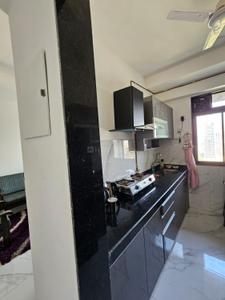 Kitchen Image of 700 Sq.ft 2 BHK Apartment / Flat for rent in DLH Leo Tower, Andheri West Mumbai for Rs. 125000