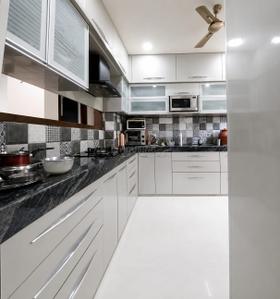 Kitchen Image of 1440 Sq.ft 3 BHK Apartment / Flat for sale in Adhiraj Cypress, Kharghar Navi Mumbai for Rs. 25000000