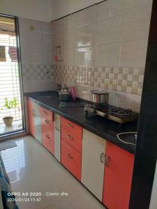 Kitchen Image of 600 Sq.ft 1 BHK Apartment / Flat for sale in Thakurli Thane for Rs. 5000000