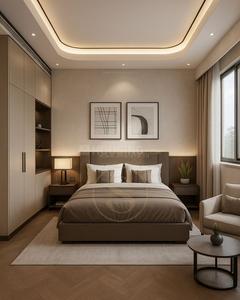Bedroom Image of 920 Sq.ft 1 BHK Apartment / Flat for sale in Palazhi Kozhikode for Rs. 9800000
