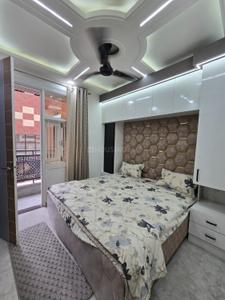 Bedroom Image of 570 Sq.ft 2 BHK Builder Floor for sale in Nawada New Delhi for Rs. 3650000
