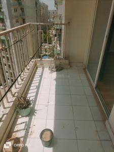 Balcony Image of 1010 Sq.ft 2 BHK Apartment / Flat for rent in MR Officer City 1, Raj Nagar Extension Ghaziabad for Rs. 14500