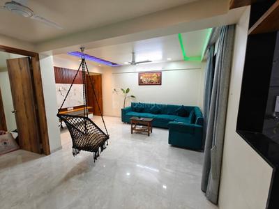 Hall Image of 1750 Sq.ft 3 BHK Apartment / Flat for rent in Kalpataru Nagar Nashik for Rs. 25000