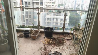Balcony Image of 1350 Sq.ft 3 BHK Apartment / Flat for rent in Innovision 7 Avenues A B C And E, Balewadi Pune for Rs. 45000