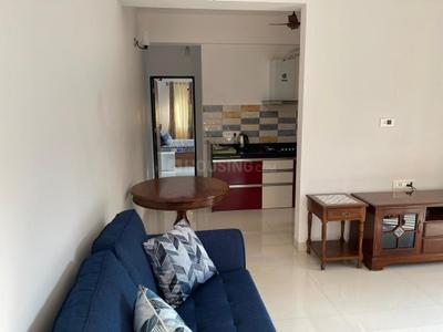 Hall Image of 600 Sq.ft 1 BHK Apartment / Flat for rent in Siolim Goa for Rs. 45000