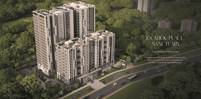 Image of 1080 Sq.ft 2 BHK Apartment / Flat for sale in Laxmi Vaikunthapuram, Rasulgarh, Bhubaneswar for Rs. 12900000