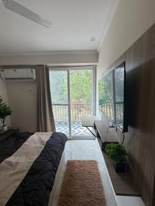 Bedroom Image of 1100 Sq.ft 1 BHK Builder Floor for rent in Sector 51 Gurgaon for Rs. 27000