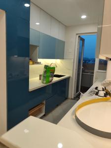 Kitchen Image of 1600 Sq.ft 3 BHK Apartment / Flat for rent in Rishita Manhattan, Gomti Nagar Lucknow for Rs. 45000