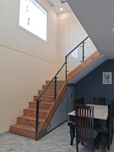 Staircase Image of 1650 Sq.ft 3 BHK Villa for sale in Dkrrish Alaska Farms, Nagli Bahrampur Noida for Rs. 16500000